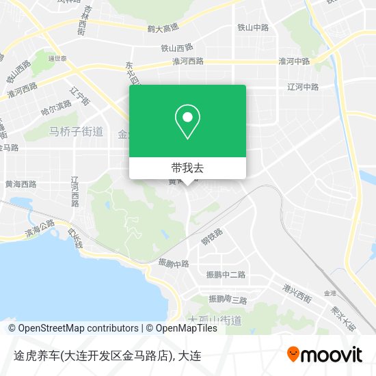 途虎养车(大连开发区金马路店)地图