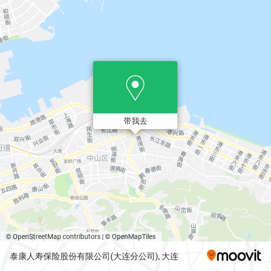 泰康人寿保险股份有限公司(大连分公司)地图