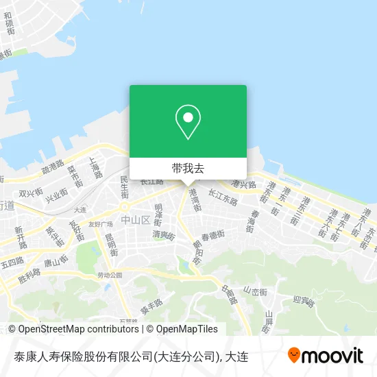 泰康人寿保险股份有限公司(大连分公司)地图