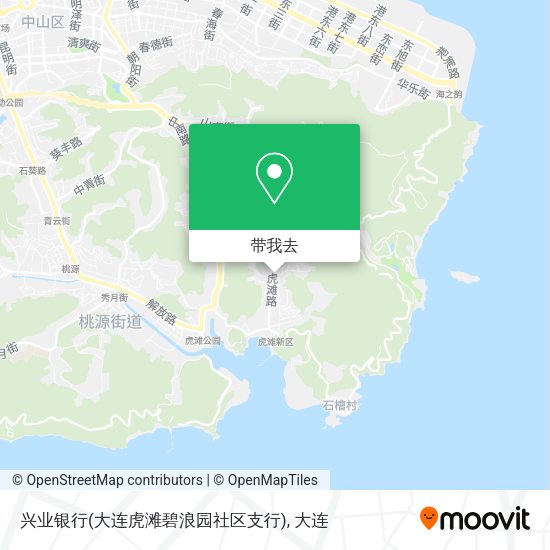 兴业银行(大连虎滩碧浪园社区支行)地图