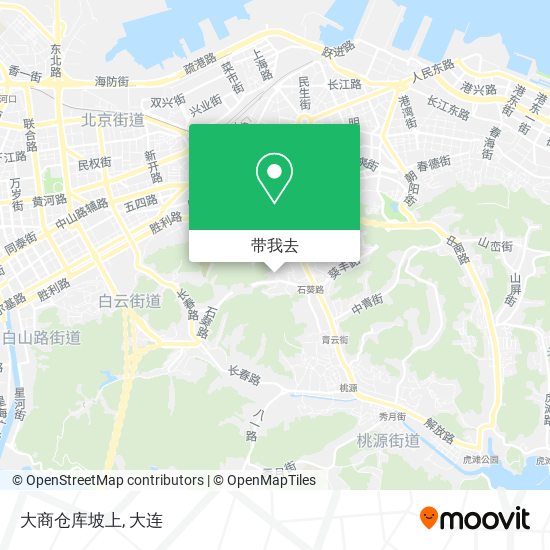 大商仓库坡上地图