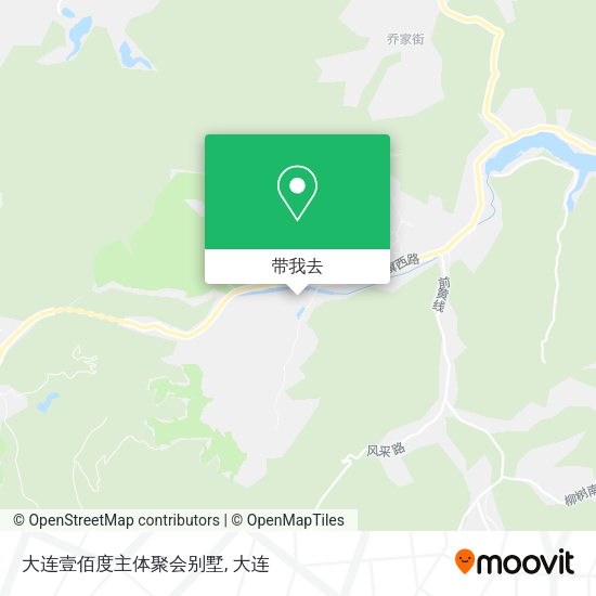 大连壹佰度主体聚会别墅地图