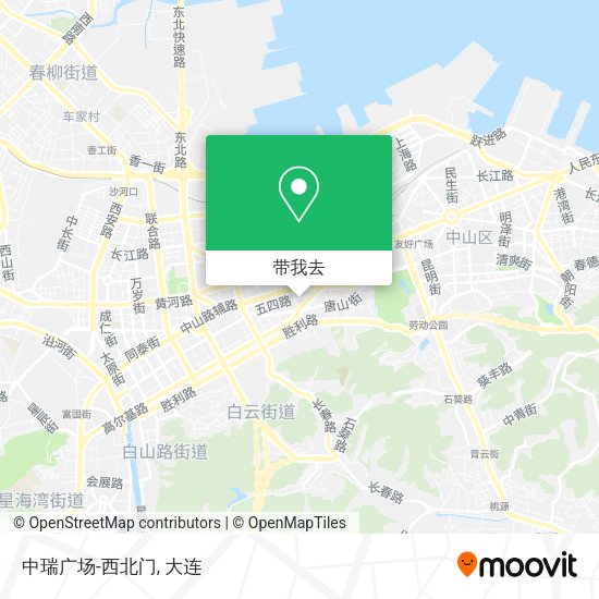 中瑞广场-西北门地图