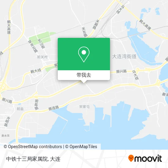 中铁十三局家属院地图