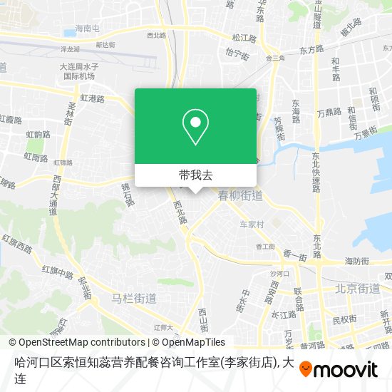 哈河口区索恒知蕊营养配餐咨询工作室(李家街店)地图
