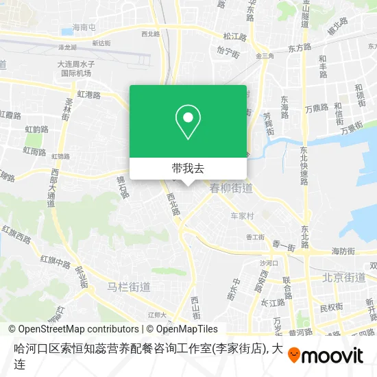 哈河口区索恒知蕊营养配餐咨询工作室(李家街店)地图