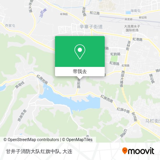 甘井子消防大队红旗中队地图