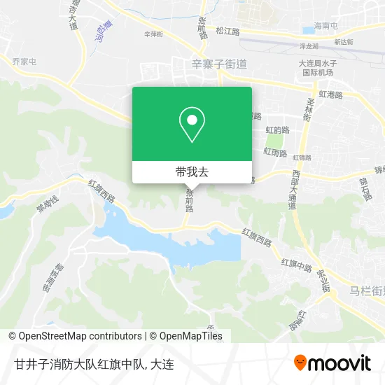 甘井子消防大队红旗中队地图