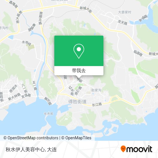 秋水伊人美容中心地图