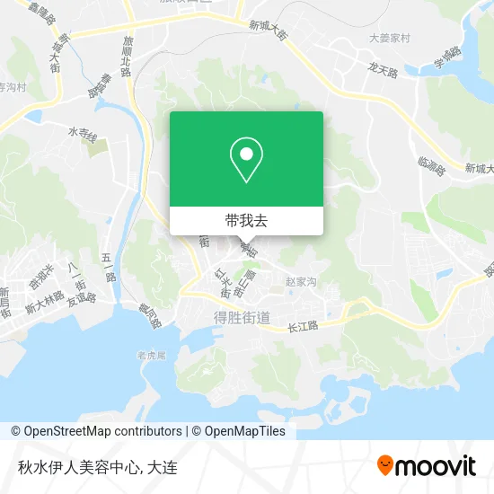 秋水伊人美容中心地图