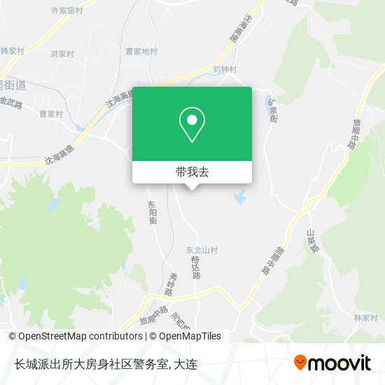 长城派出所大房身社区警务室地图