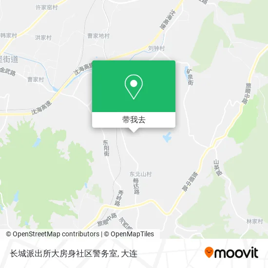 长城派出所大房身社区警务室地图