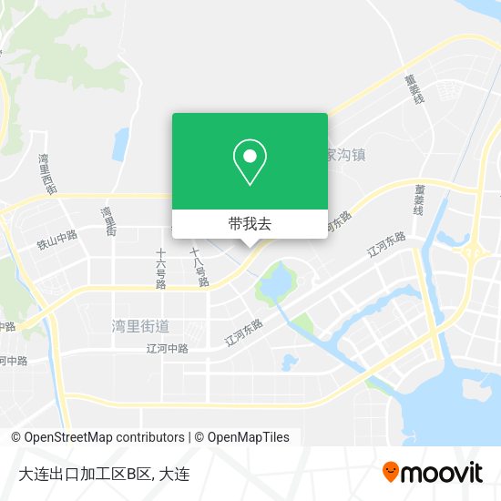 大连出口加工区B区地图