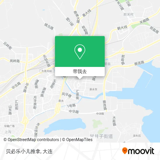 贝必乐小儿推拿地图