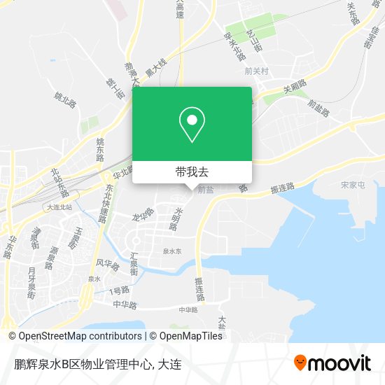鹏辉泉水B区物业管理中心地图