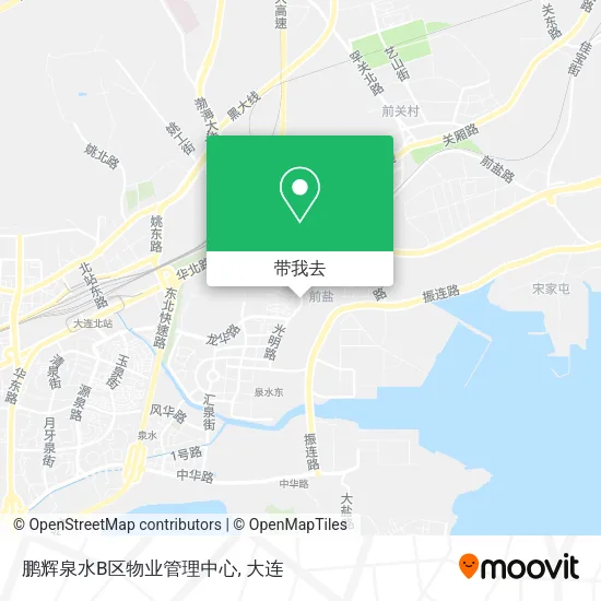 鹏辉泉水B区物业管理中心地图