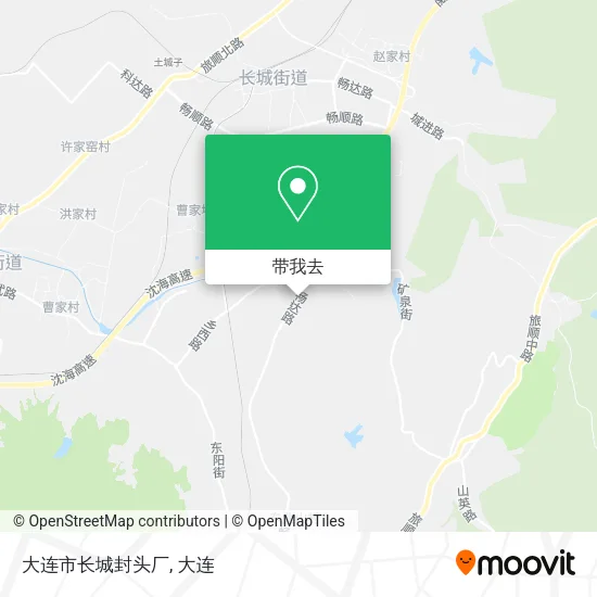 大连市长城封头厂地图