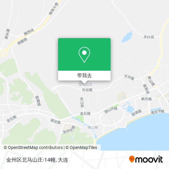 金州区北马山庄-14幢地图