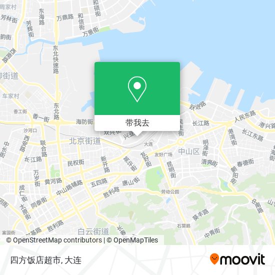 四方饭店超市地图