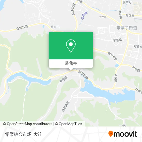 棠梨综合市场地图