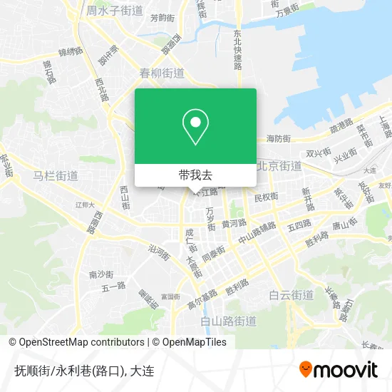 抚顺街/永利巷(路口)地图