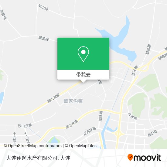大连伸起水产有限公司地图
