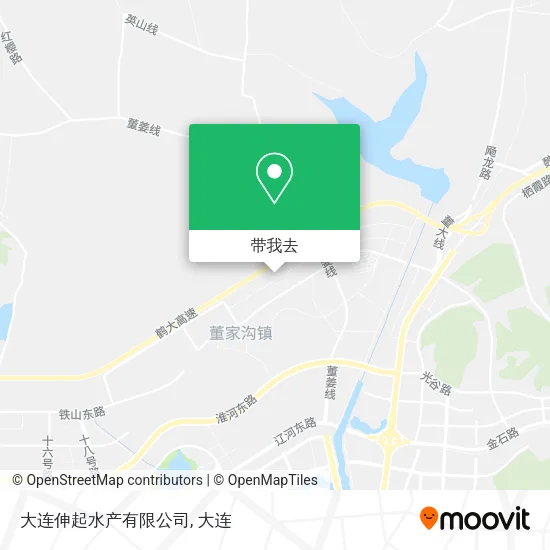 大连伸起水产有限公司地图