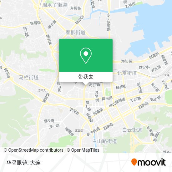 华录眼镜地图