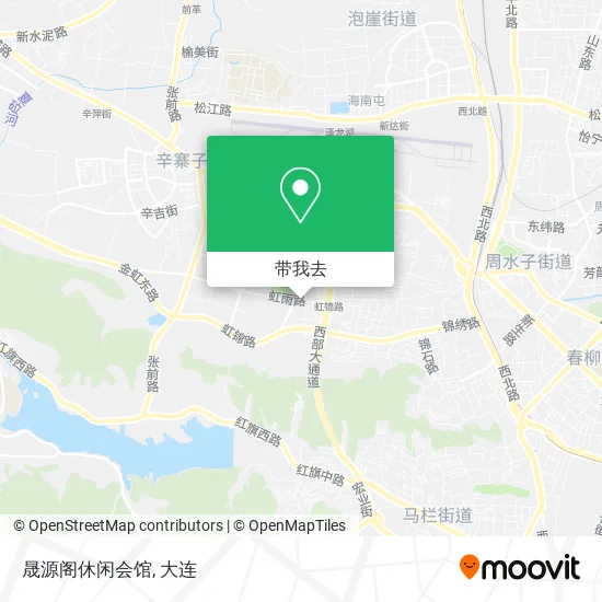 晟源阁休闲会馆地图