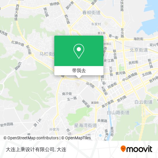 大连上乘设计有限公司地图