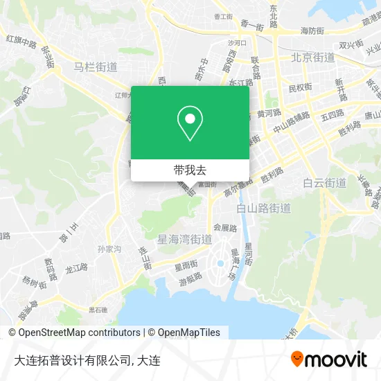 大连拓普设计有限公司地图