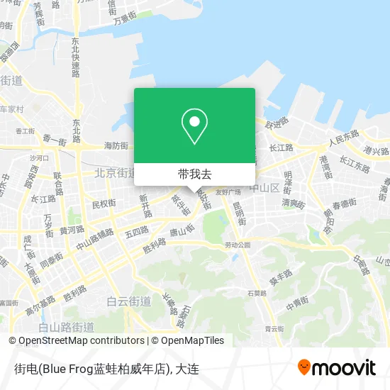 街电(Blue Frog蓝蛙柏威年店)地图
