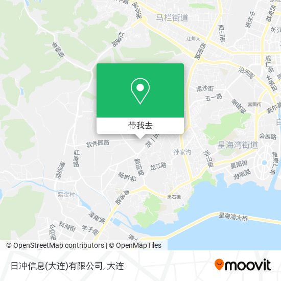 日冲信息(大连)有限公司地图