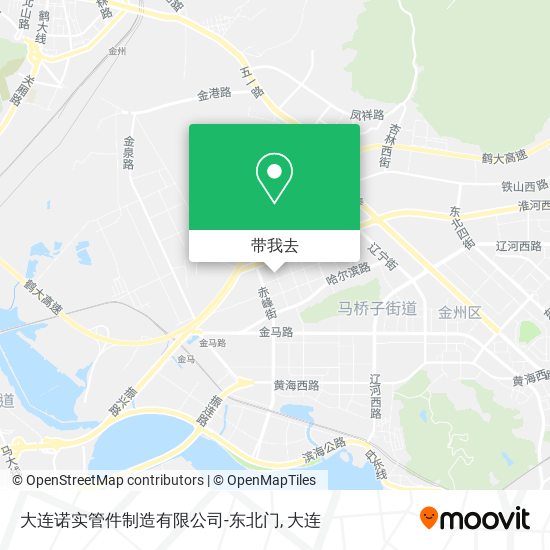 大连诺实管件制造有限公司-东北门地图
