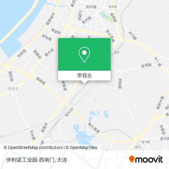 伊利诺工业园-西南门地图