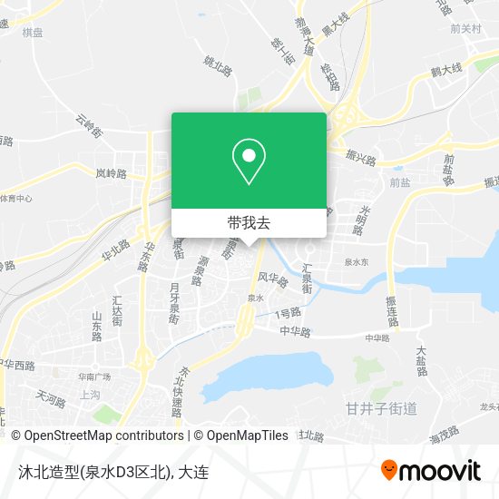 沐北造型(泉水D3区北)地图