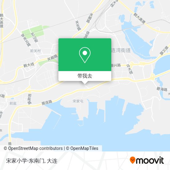 宋家小学-东南门地图