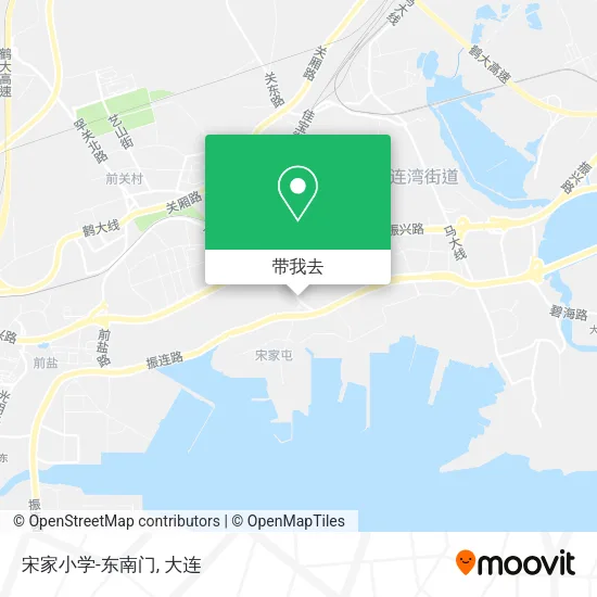 宋家小学-东南门地图