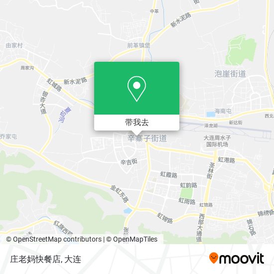 庄老妈快餐店地图