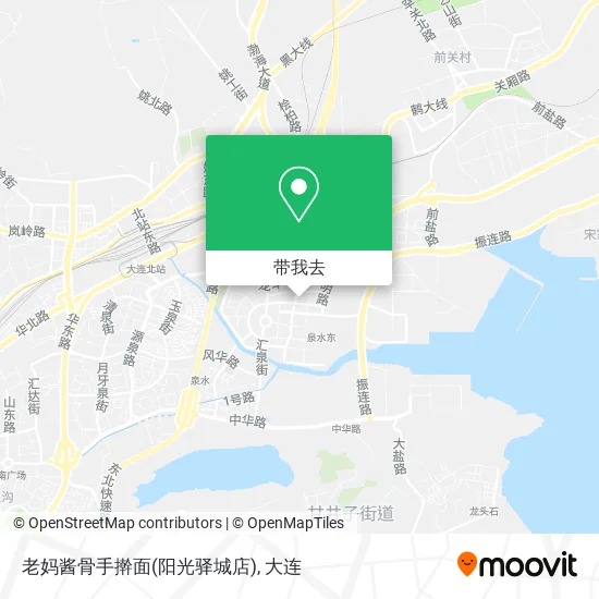 老妈酱骨手擀面(阳光驿城店)地图