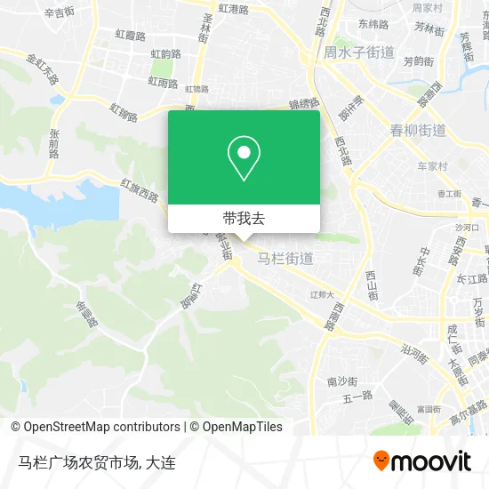 马栏广场农贸市场地图