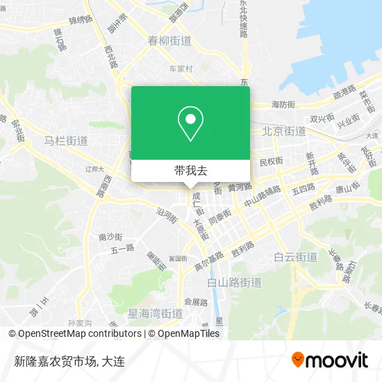 新隆嘉农贸市场地图