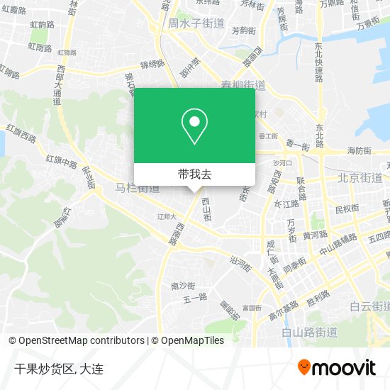 干果炒货区地图