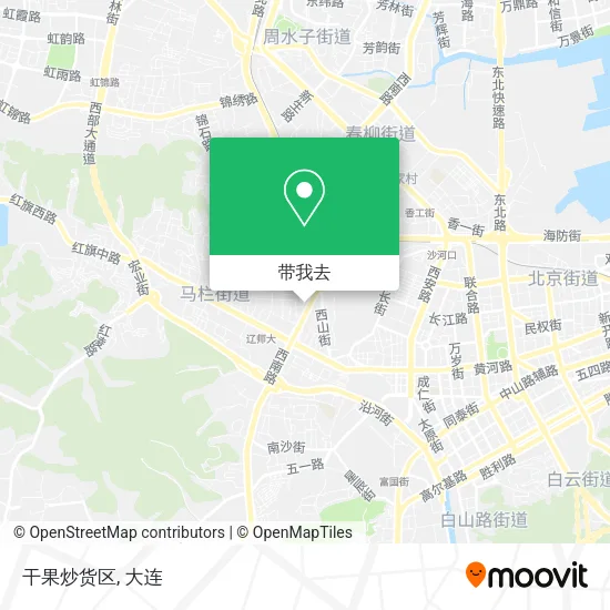 干果炒货区地图