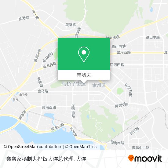 鑫鑫家秘制大排饭大连总代理地图