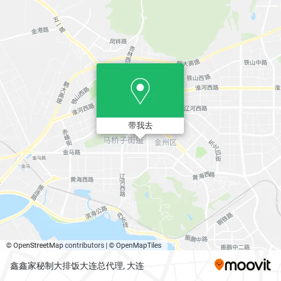 鑫鑫家秘制大排饭大连总代理地图