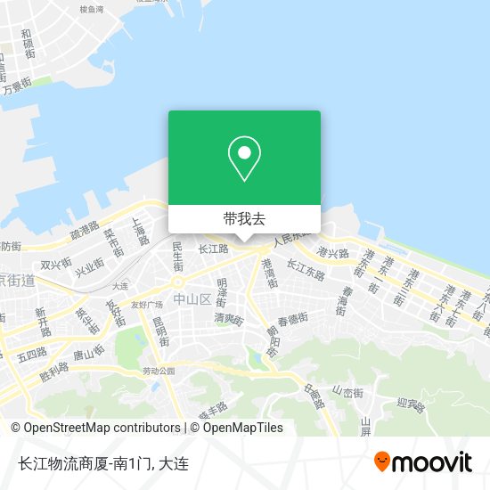 长江物流商厦-南1门地图