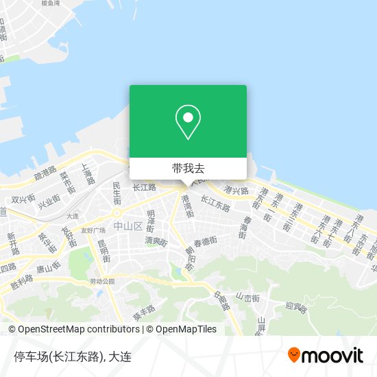 停车场(长江东路)地图
