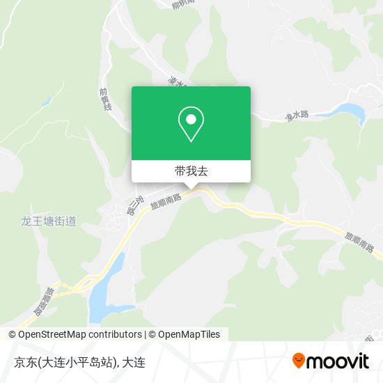 京东(大连小平岛站)地图
