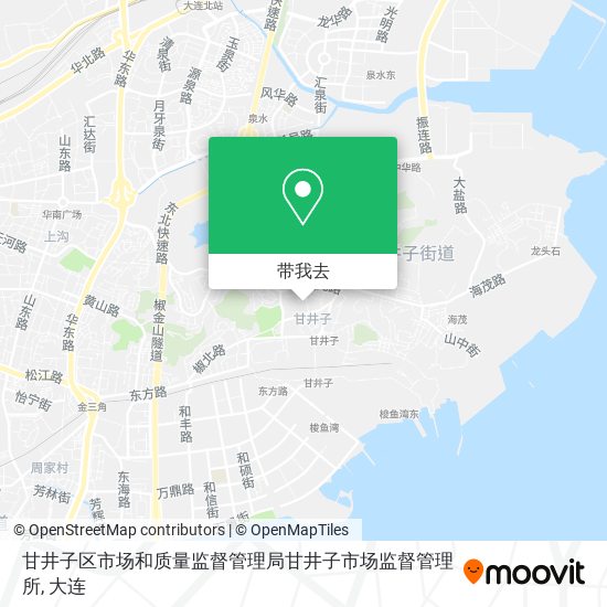 甘井子区市场和质量监督管理局甘井子市场监督管理所地图